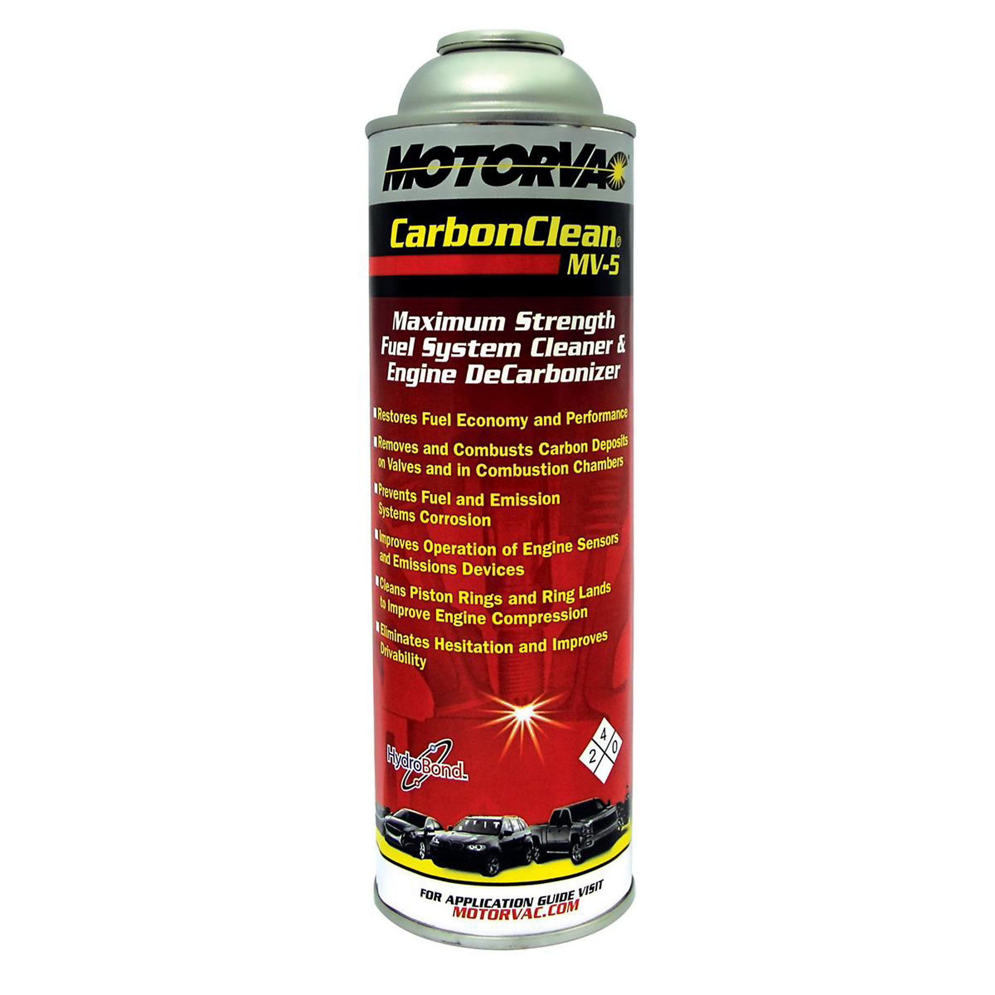UView Carbon Clean MV-5 Fuel System Cleaner — Maximum Strength, HydroBond Technology, Model# MTT400-0050